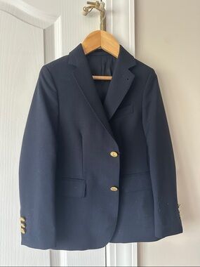 Vineyard Vines Navy Blazer with Gold Buttons